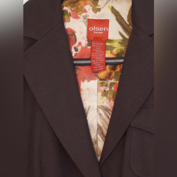 OLSEN (Europe) Classic Brown Blazer - Picture 3 of 10